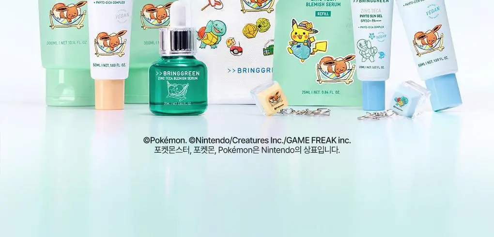 [포켓몬에디션/촉촉물먹선]브링그린 징크테카 파이토 선 젤 50ml(+선젤20ml) 상세페이지 2